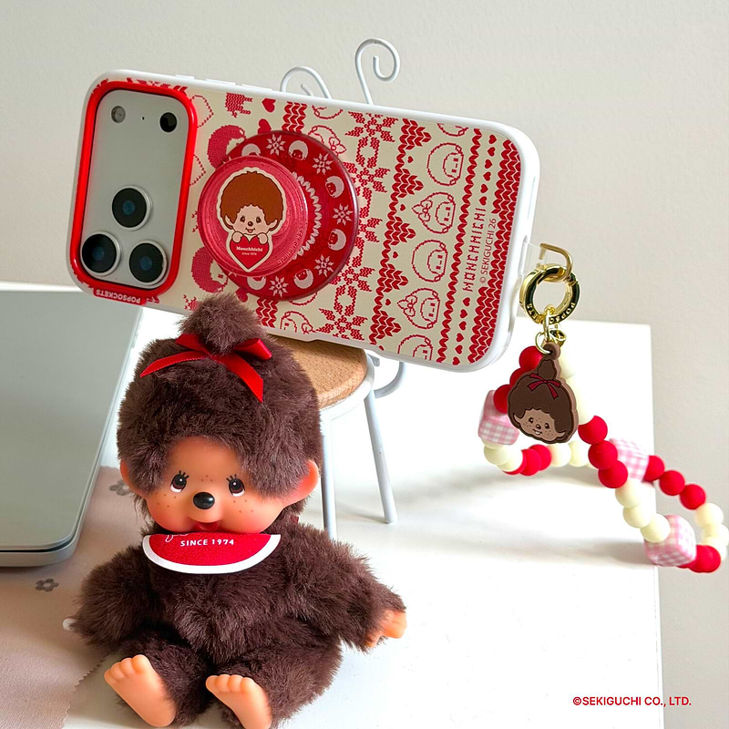 Cozy Monchhichi &mdash; iPhone 18 Pro Max MagSafe Case image number 5